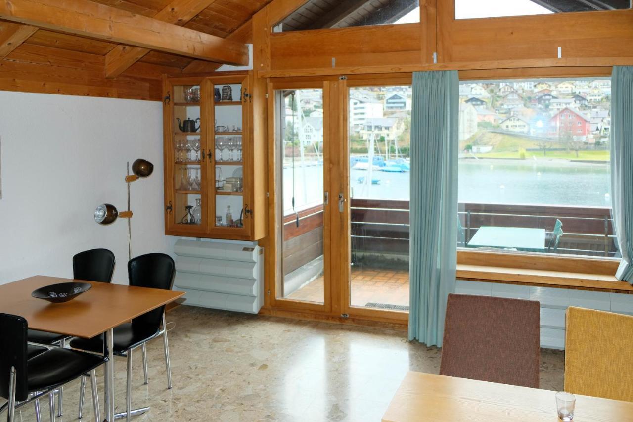 Seewohnung 1 Spiez Exterior foto