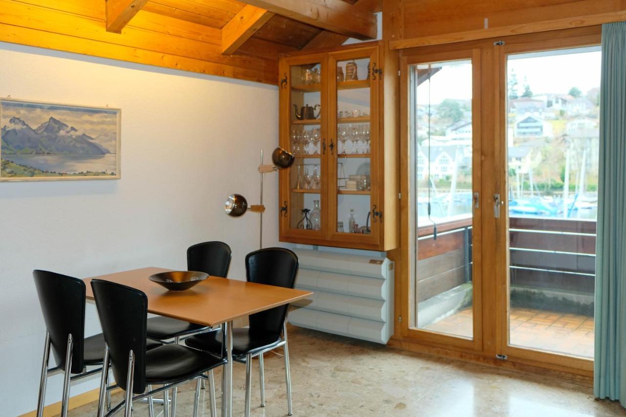 Seewohnung 1 Spiez Exterior foto
